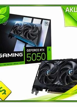 Ve відеокарта geforce rtx 5050 new version msi gaming oc 8гб gddr6 для ігор 128-біт графічний процесор n6w_ver