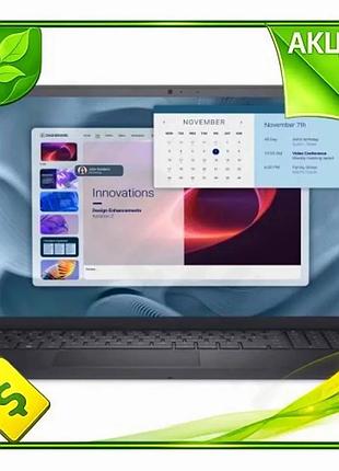 Ve ноутбук dell 15.6" carbon new version black с intel core i5 16gb ssd 512gb для работы и обучение ко n6w_ver