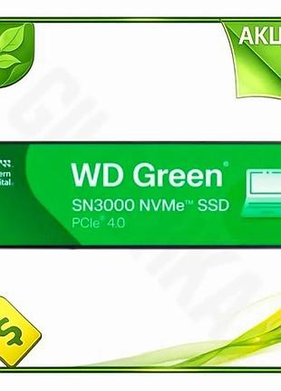 Ve твердотільний накопичувач ssd 500гб new version western digital green nvme 4100 мб/с швидкий диск д n6w_ver
