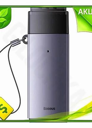 Ve кардридер usb baseus для new version microsd sd флэш-карты серый скоростной читатель данных usb 3,0 n6w_ver