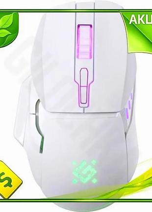 Ve бездротова ігрова миша defender new version з rgb підсвічуванням 1200-3200 dpi для комп'ютера гейме n6w_ver