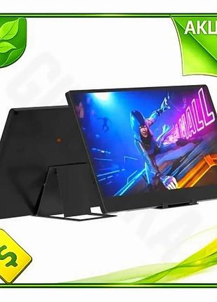 Ve монітор 14 дюймів mucai new version tn 1366x768 60 гц чорний екран для комп'ютера з mini-hdmi та ty n6w_ver