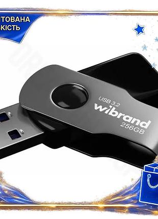 Dm флеш накопитель usb спецификация 2.2 256гб wibrand черный поворотный для хранения данных флешка usb spe|lz
