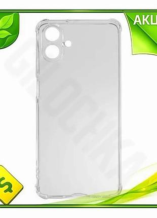 Ve бампер tpu antishock для new version samsung galaxy a07 прозрачный полиуретановый чехол защита от у n6w_ver