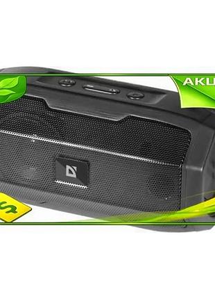 Ve портативна колонка defender bluetooth new version 5 вт акустична система для музики з usb і радіо n6w_ver