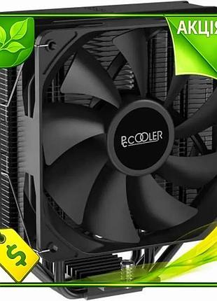 Ve кулер для процесора pccooler new version black 120 мм rgb баштовий для intel amd до 180 вт охолодже n6w_ver