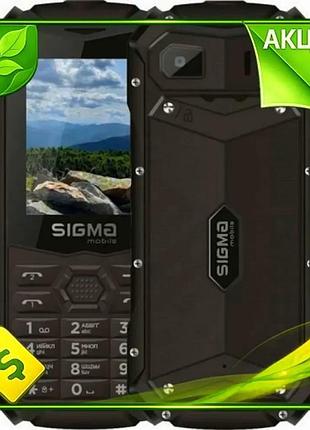 Ve мобільний телефон sigma mobile new version x-treme кнопковий телефон з 2 sim картами для активного n6w_ver