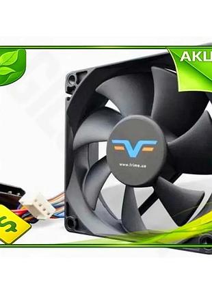 Ve вентилятор 80 мм frime new version черный 4pin активное охлаждение для корпуса компьютера тихий 200 n6w_ver