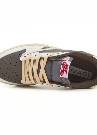 Travis scott x air jordan 1 low og “reverse mocha”
