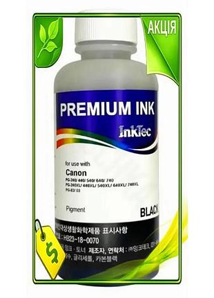 Ve чернило inktec пигментное black new version 100 мл для принтера canon чернильница заменитель для пе n6w_ver