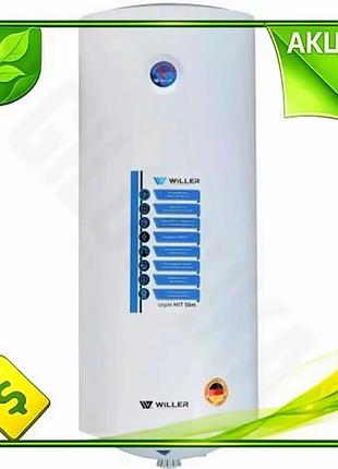 Ve водонагреватель willer 50 л new version вертикальный мокрый тэн 2000 вт терморегулятор для дома бой n6w_ver