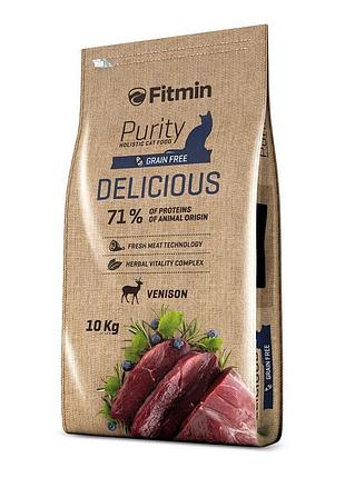 Fitmin cat purity delicious (для вибагливих з дичиною), 10 кг, 532114008, в наявності