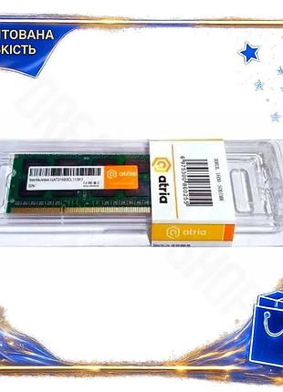 Dm пам'ять so-dimm ddr3 специфікація 2.2 8гб 1600мгц atria для ноутбука оперативна пам'ять для пк комп spe|lz