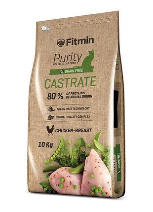 Fitmin cat purity castrate (для стерилізованих з курячою грудкою), 10 кг, 532114003, в наявності