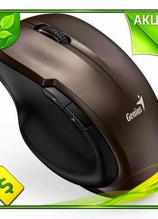 Ve бездротова миша genius chocolate new version оптична 1200 dpi безшумна для пк і ноутбуків ергономіч n6w_ver