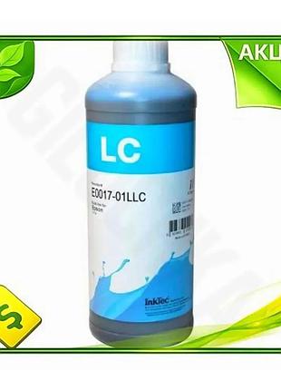 Ve чернило inktec light cyan new version 1 л водорастворимое для принтеров epson для фото и текстильно n6w_ver