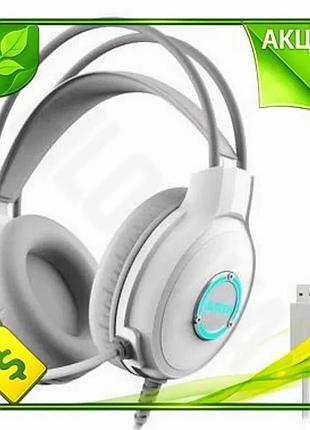 Ve наушники a4tech fstyler usb new version накладные с микрофоном для компьютера с подсветкой для игр n6w_ver