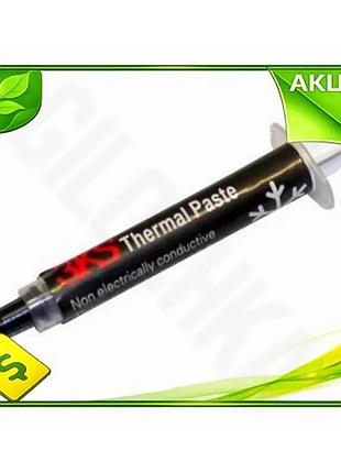 Ve термопаста 3ks tg-1280 8 new version г шприц для охолодження процесора 12.8 вт/мк термопровідний ма n6w_ver