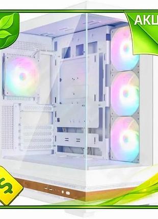 Ve корпус zalman p40 namu new version white mid tower для atx micro atx mini itx з загартованим склом n6w_ver