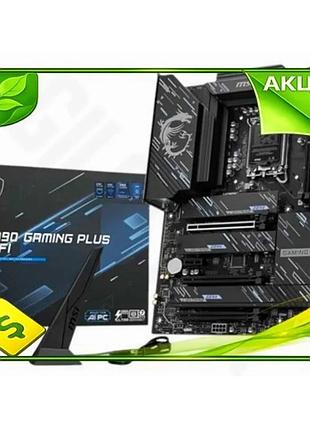 Ve материнская плата msi z890 new version gaming plus wifi lga1851 для игр с wi-fi 7 и ddr5 поддержка n6w_ver