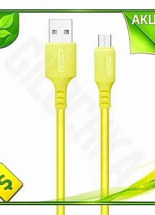 Ve кабель usb 2.0 am new version – microusb 1 м colorway желтый зарядный кабель для смартфона переходн n6w_ver