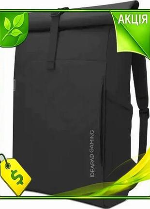 Ve рюкзак для ноутбука 16" new version lenovo чорний для геймерів сумка для комп'ютера з поліестеру n6w_ver