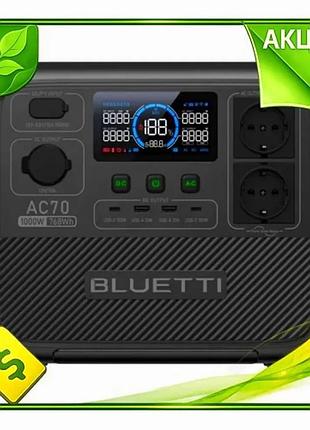 Ve зарядна станція bluetti 1000 new version вт 768 вт/год портативний генератор з чистою синусоїдою дл n6w_ver
