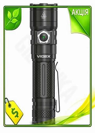 Ve ліхтар ручний videx 4000 new version лм для туризму та риболовлі потужний світлодіодний ліхтар з ак n6w_ver
