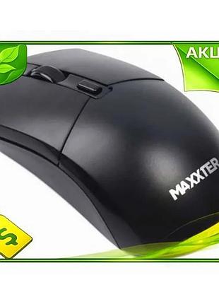 Ve бездротова миша maxxter чорна new version оптична 1600 dpi для комп'ютера ергономічна безпровідна м n6w_ver