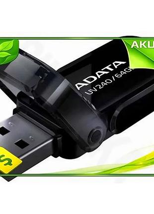 Ve флеш накопитель usb 64гб new version adata черный для хранения данных портативный накопитель usb фл n6w_ver