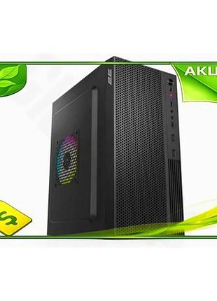 Ve корпус для пк 2e new version teamx mini tower чорний 500 вт micro atx mini itx охолодження usb 2.0 n6w_ver