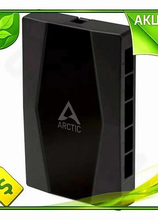 Ve контролер вентилятора arctic case new version fan hub чорний 10x4-pin pwm концентратор для корпусни n6w_ver