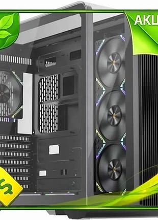 Ve корпус 1stplayer для пк new version midi tower black с боковой панелью стекло для atx micro atx min n6w_ver