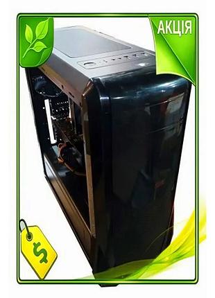 Ve системний блок atx black new version xeon x5660 16гб ddr3 256гб ssd для ігор і роботи комп'ютерний n6w_ver