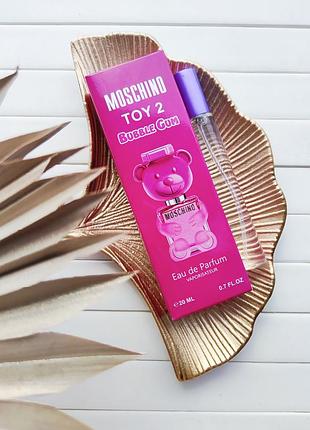 Рожева жуйка баббл гам moschino toy 2 bubble gum тестер