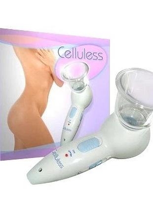 Вакуумный антицеллюлитный массажер celluless