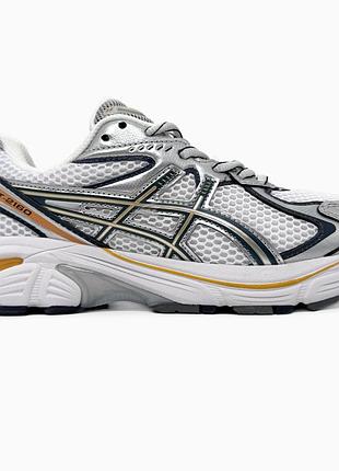 Asics gt-2160 white/silver/yellow