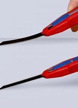 Нож универсальный knipex 90 10 165 вк для лез 18 мм 144 г 3