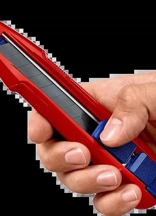 Нож универсальный knipex 90 10 165 вк для лез 18 мм 144 г 4