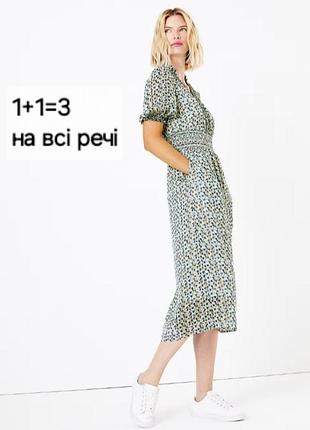 Невероятное шифоновое платье marks &amp; spencer 20 размер