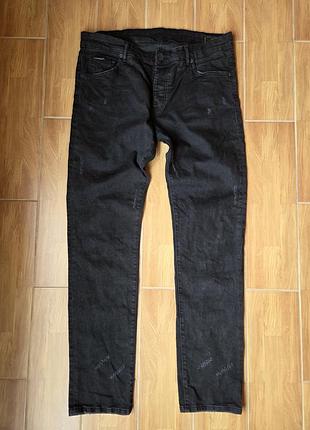 Dolce & gabbana gold чорні джинси skinny