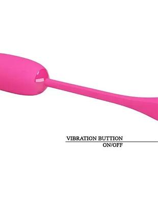 Виброяйцо pretty love julius egg pink 12 function vibrations sexstyle 8