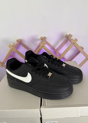 Кросівки nike air force 1 low black чорні