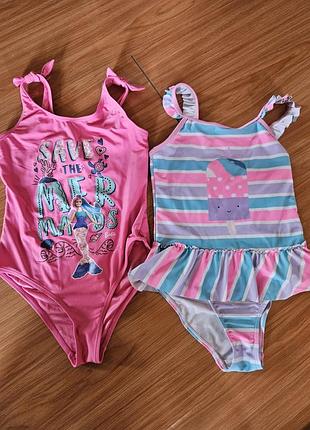 Продам детские купальники б/в идеальном состоянии. 2 за 300 грн.  🌸