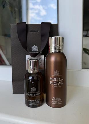 Чоловічий набір molton brown london ✨🤎