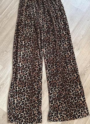 Штаны леопард тренд pull &bear 7