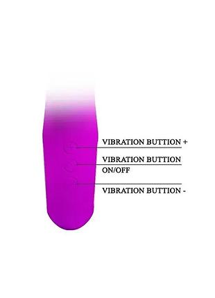 Вибратор pretty love gordon, usb, 7 function sexstyle 8