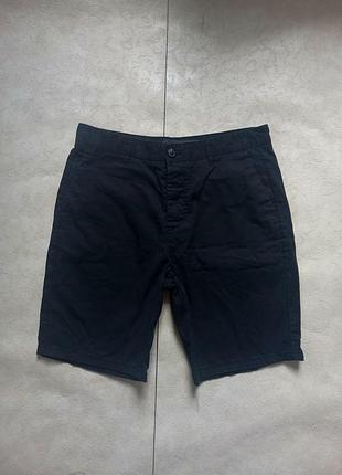 Брендовые черные мужские шорты бриджи denim co, 32 размер.