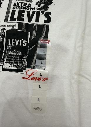 Біла футболка levi’s,оригінал з офіційного сайту 3