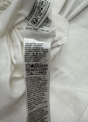 Біла футболка levi’s,оригінал з офіційного сайту 8